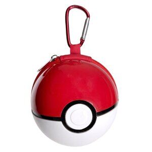 Pokemon 3D Poke Ball 3D Carabiner Zip Pouch